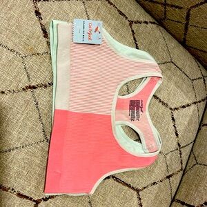 Sports Bra Set - Girls Large - Cat and Jack - NWT